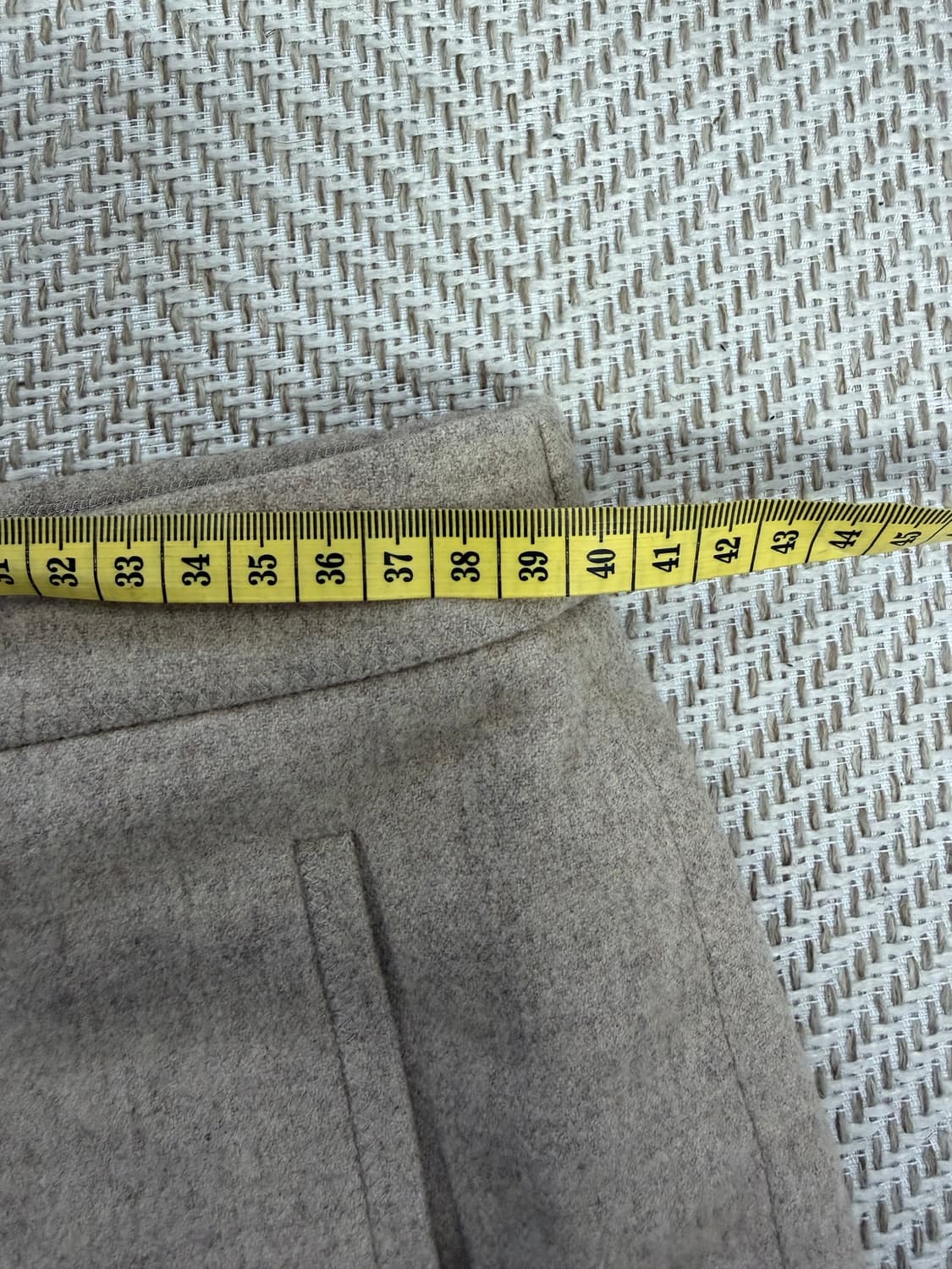 정품) 르베이지 여성 캐시미어 팬츠 76(30) 상품이미지6