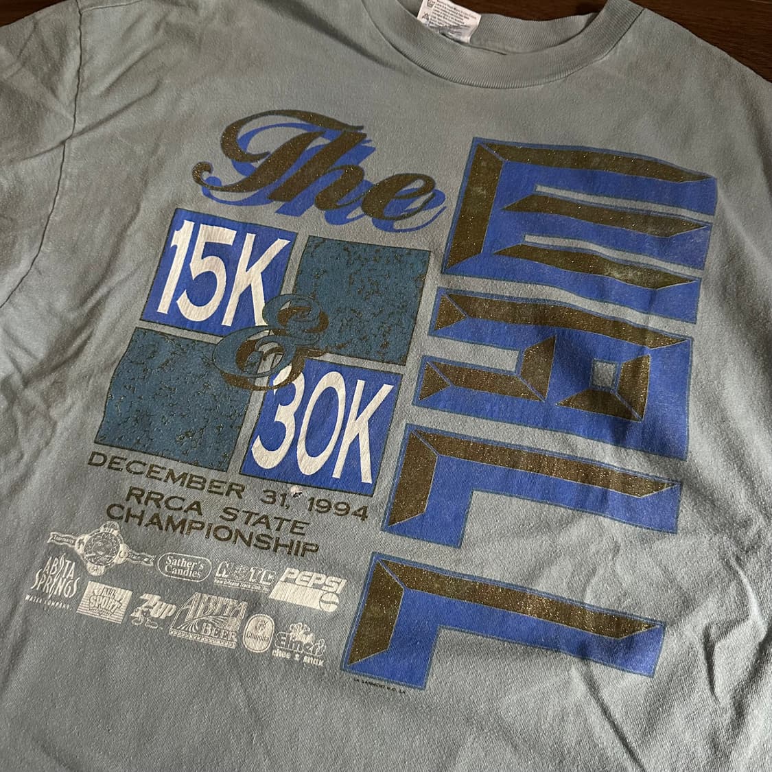 90s 빈티지 미제 헤인즈 반팔 티셔츠 XL 수소봉제 싱글스티치 상품이미지3