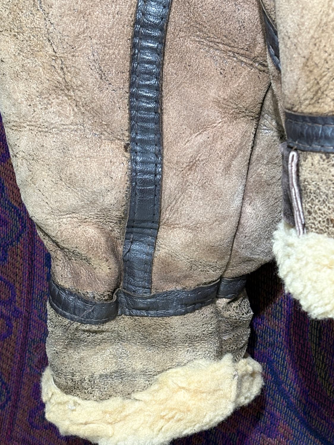 Avirex b-3 폭격기 무스탕 시어링자켓 상품이미지6