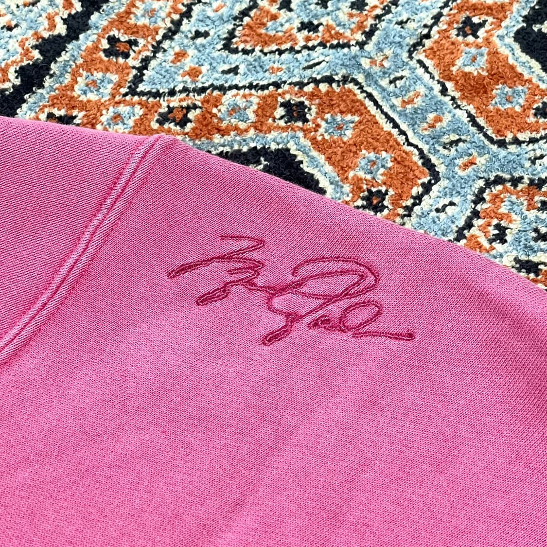 나이키 조던 점프맨 핑크 기모 후드티셔츠 남성L 상품이미지7