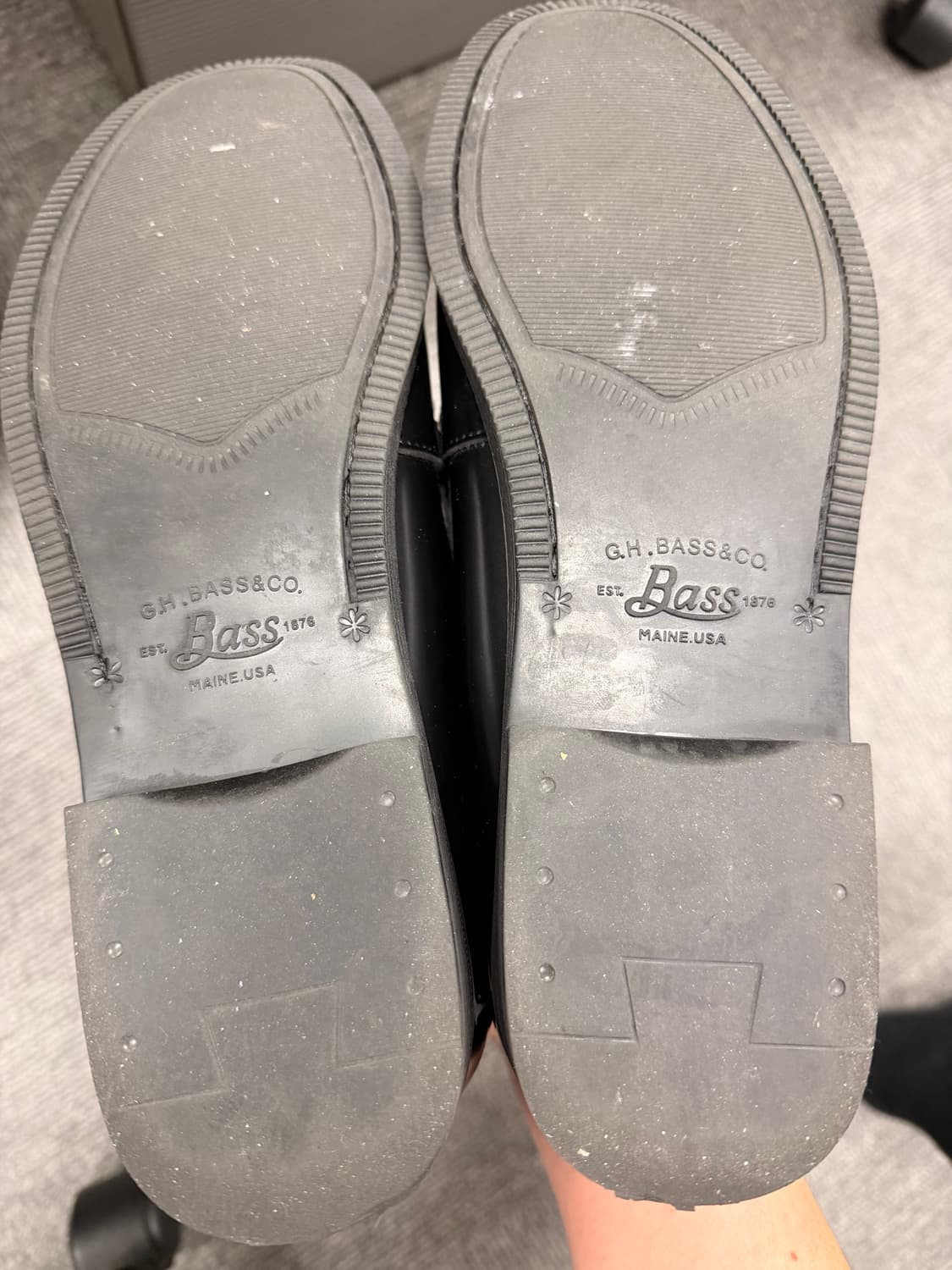 바스 G.H. Bass 위준2 남성 로퍼 블랙 280 상품이미지4