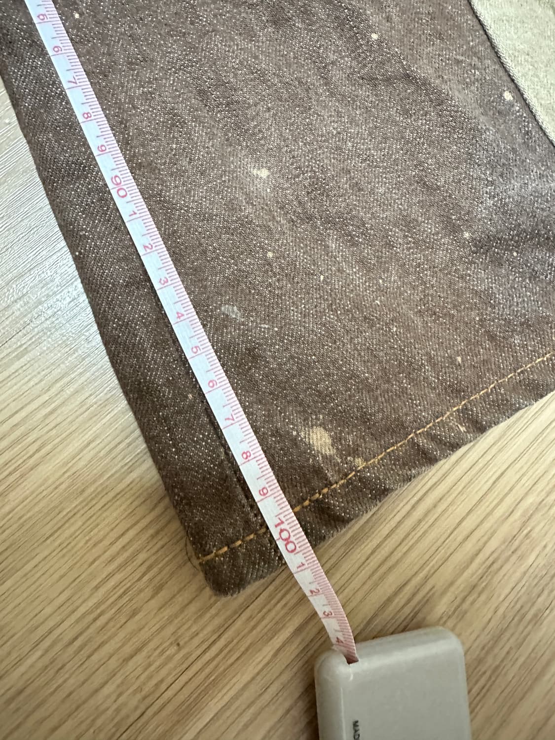 캐피탈 투톤 플레어팬츠 와이드 상품이미지4