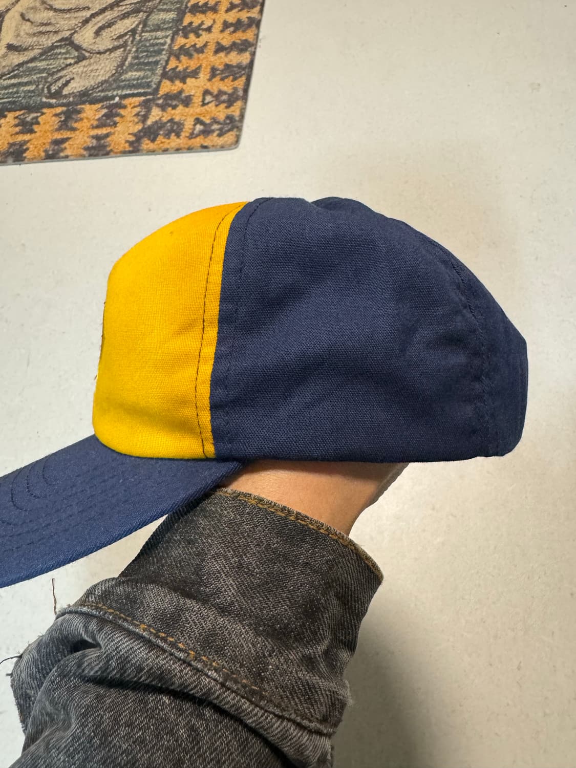 Wolf 자수 빈티지 볼캡 made in usa 모자 트러커캡 스냅백 상품이미지3