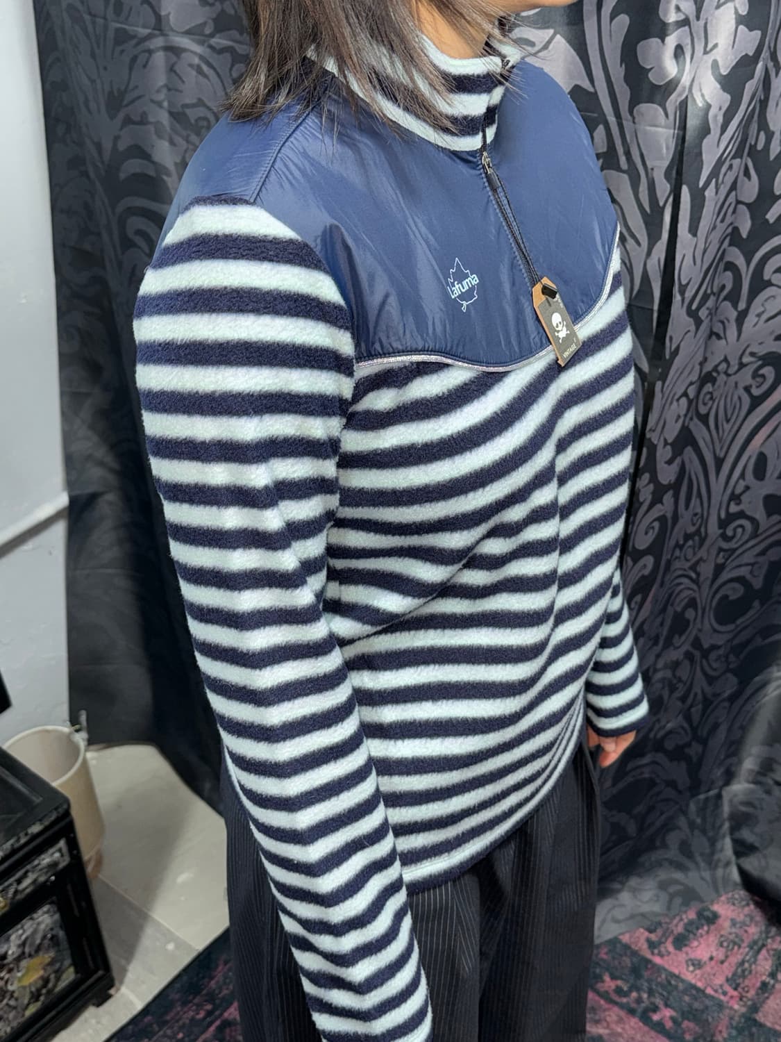 lafuma 스트라이프 키치 반집업 폴리스 상품이미지3