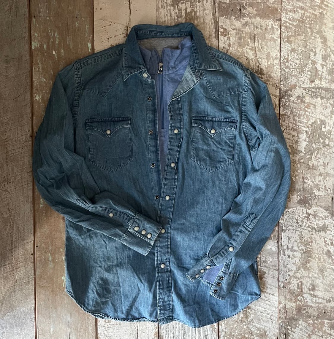 Polo Ralph Lauren Denim Western Shirt 상품이미지7