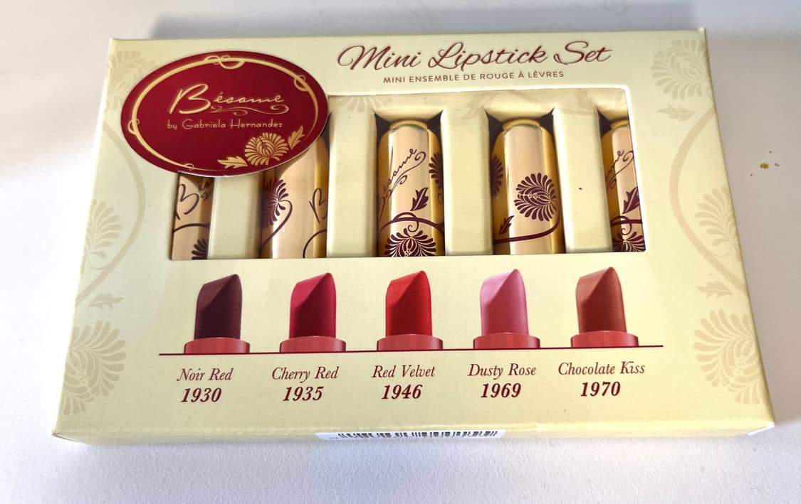 베사메 코스메틱스 빈티지 미니 립스틱 세트 상품이미지1