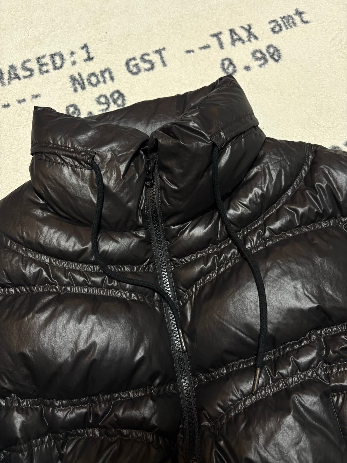 [S] 미스치프 에일리언 다운 자켓 -블랙 상품이미지3