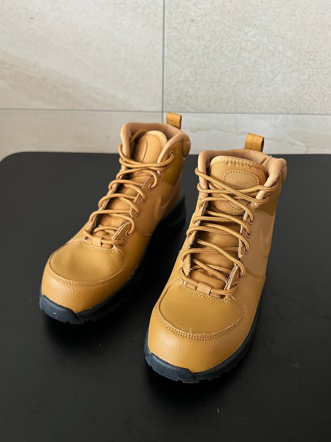 [235mm] [미사용 새제품] 나이키 마노아 레더 (위트/된장색) 풀박 상품이미지6