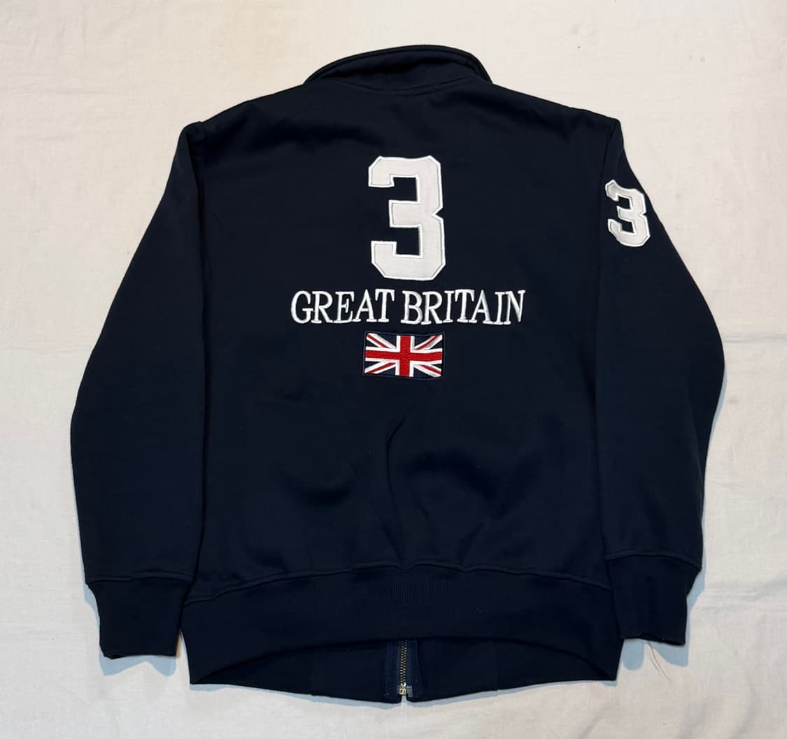 폴로 빅포니 치프키프 브리튼 코튼 집업 져지 네이비 상품이미지3