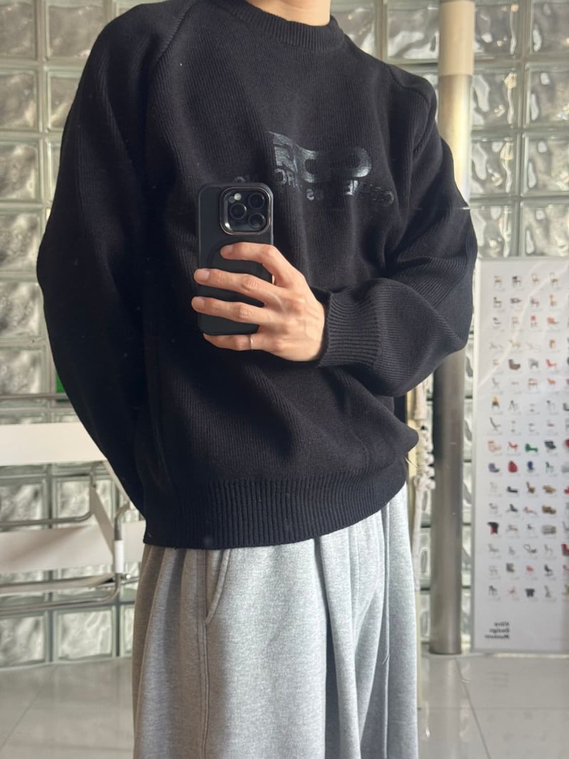 ROUND NECK SCHGOOL PULLOVER 라운드넥 풀오버 상품이미지1