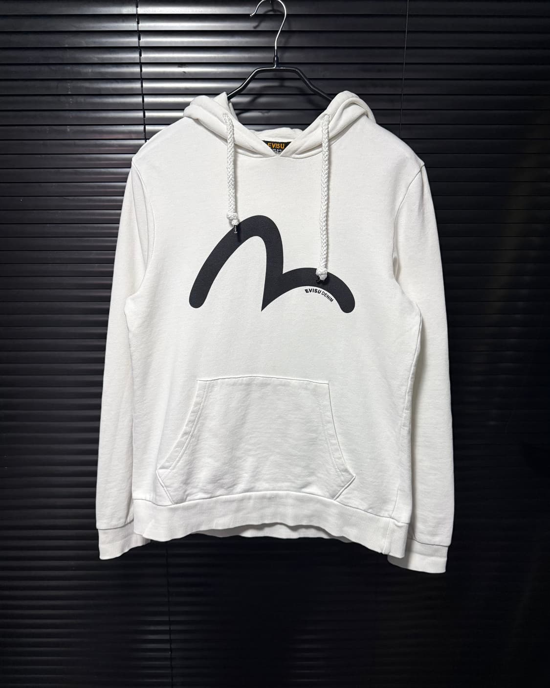 애비수 화이트 흰색 스웻 후드 후디 티셔츠 95 M 빈티지 y2k 스트릿 상품이미지2