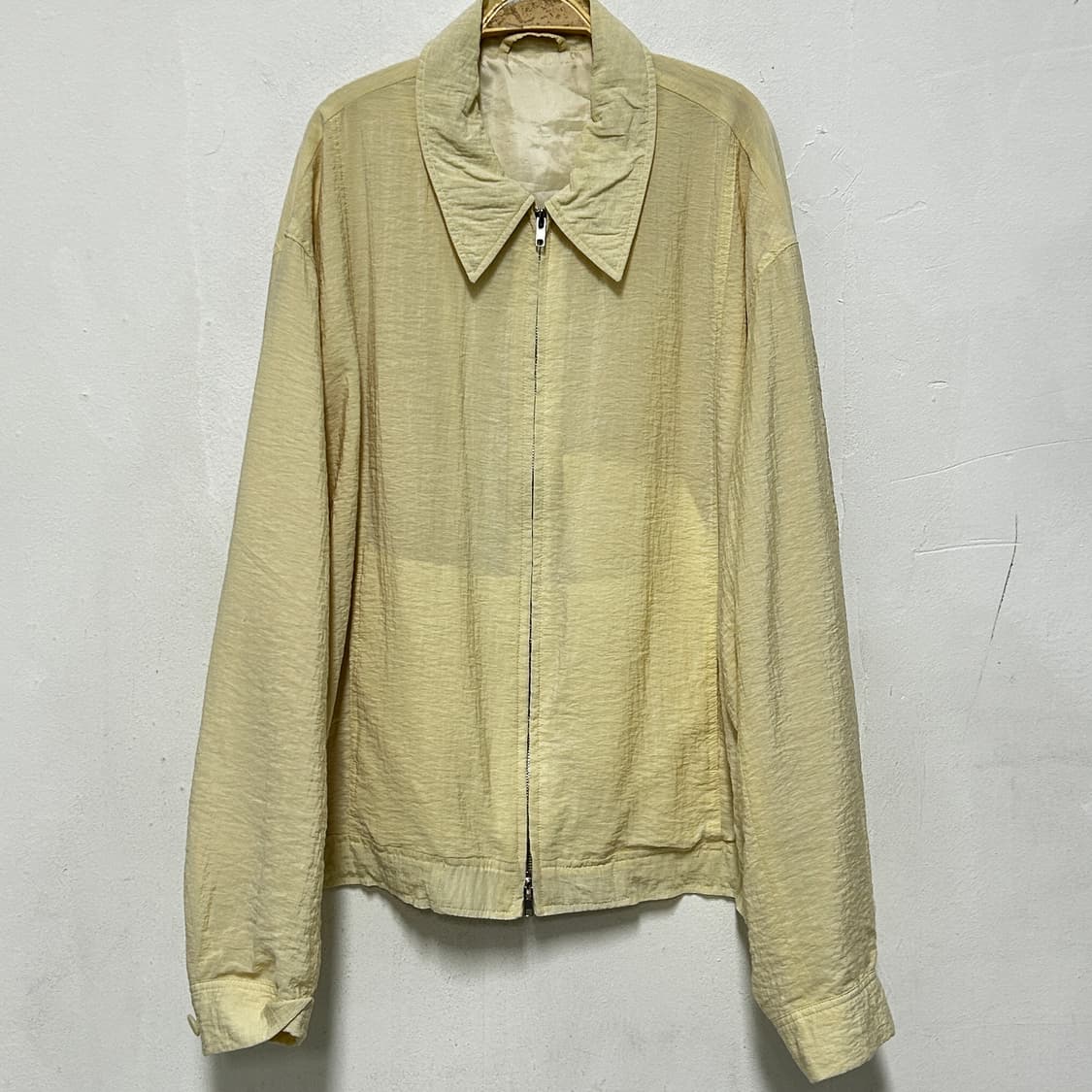 쿠어 빈티지 골드 베이지 투웨이 자켓 상품이미지1