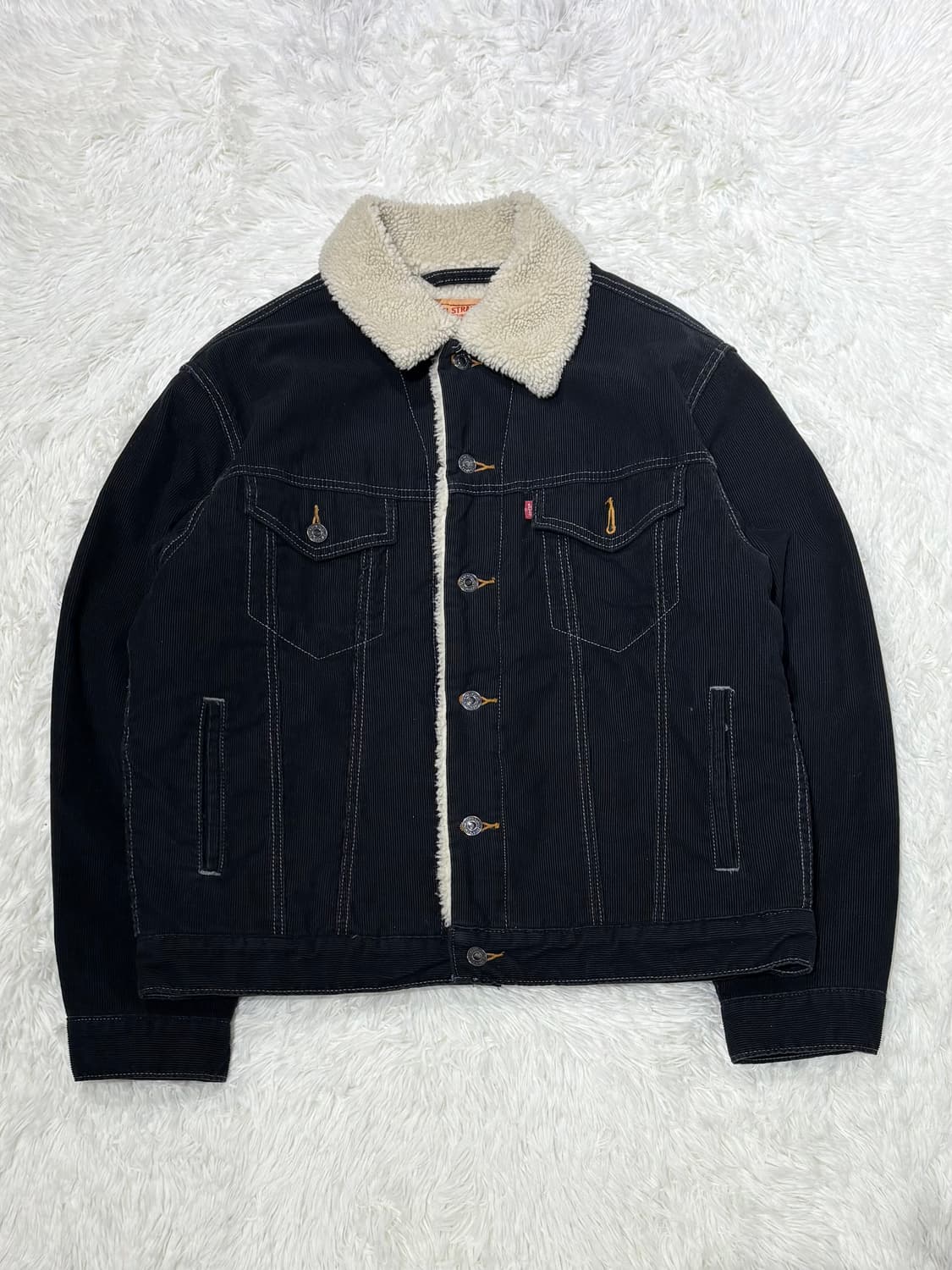 리바이스 블랙 양털 코듀로이 자켓 상품이미지4