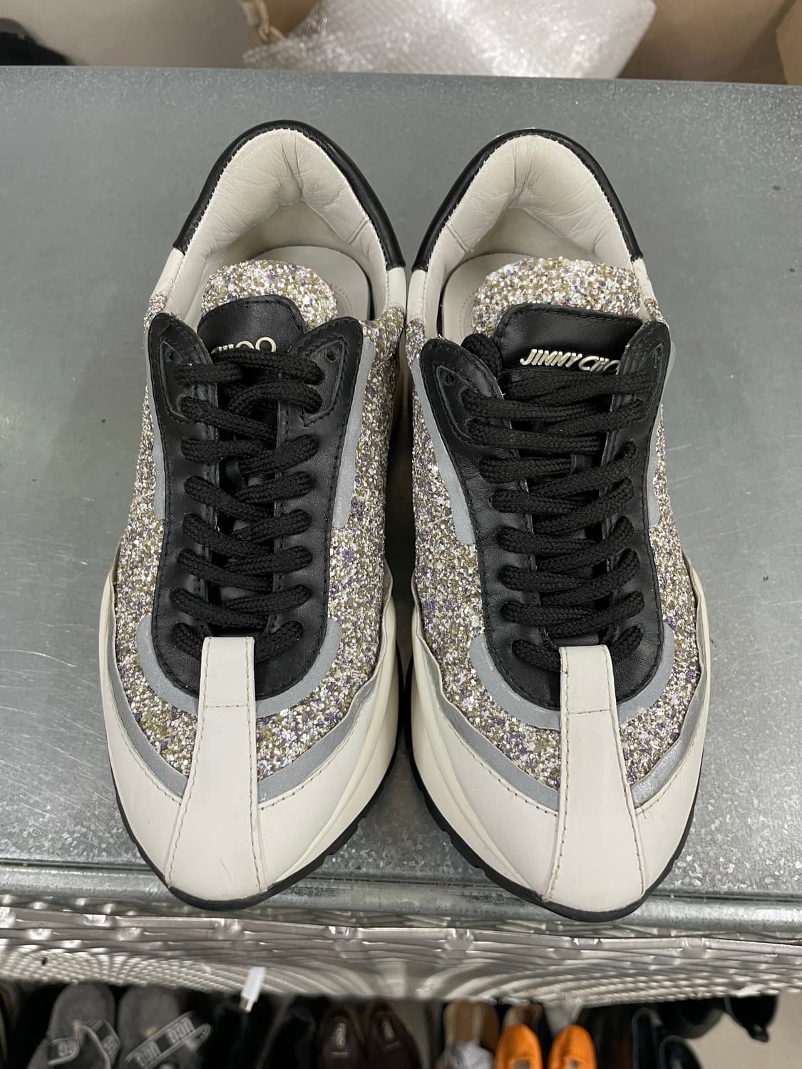 지미추 글리터 스니커즈 35.5 상품이미지5