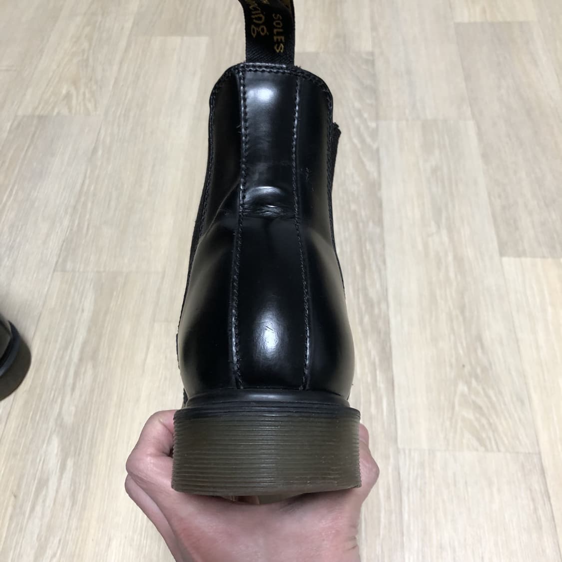 (280) 닥터마틴 Dr.martens 2976 첼시부츠 스무스레더 블랙 상품이미지8