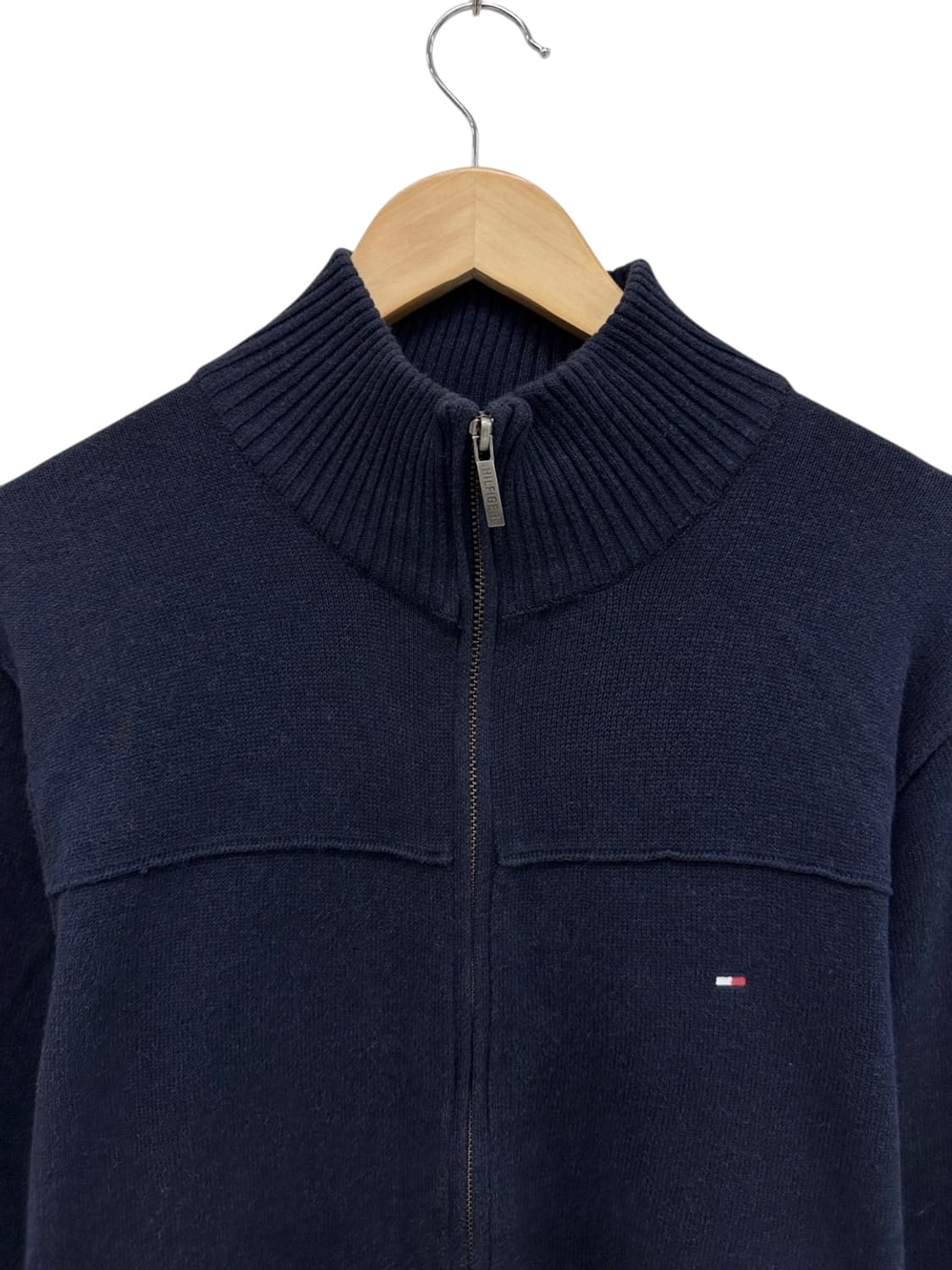 타미힐피거 니트집업 네이비 (XL)  상품이미지2