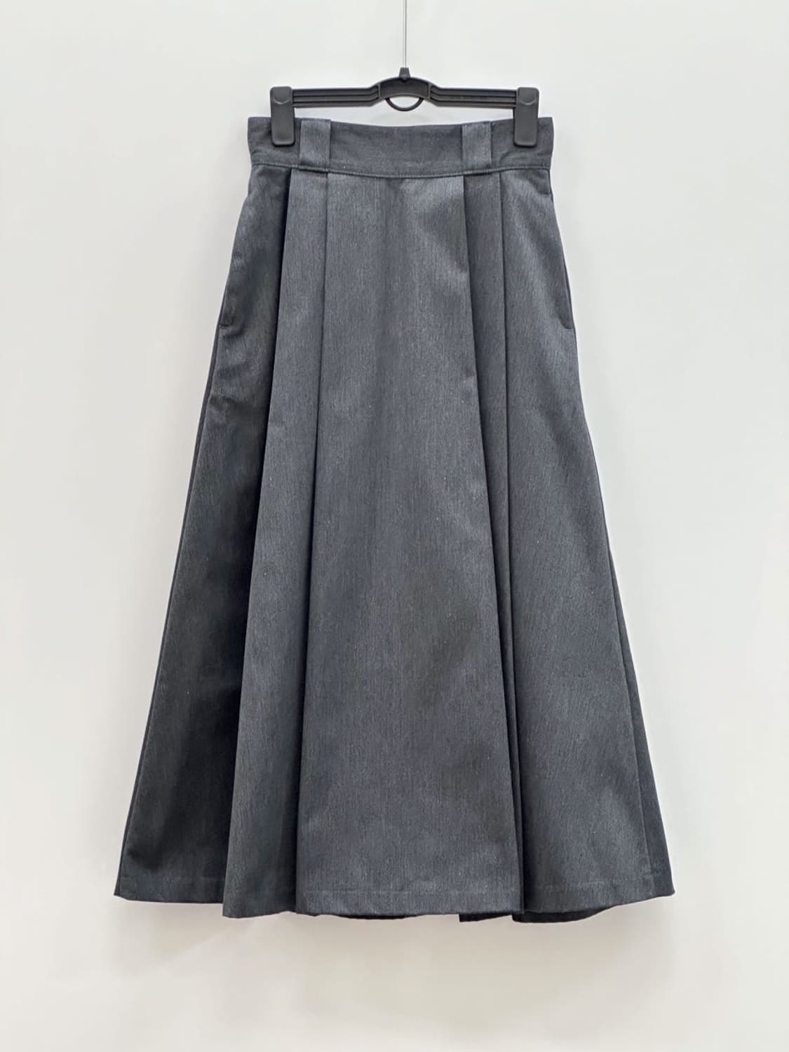 danton / 단톤 플리츠 스커트 36size  [챠콜] 상품이미지2