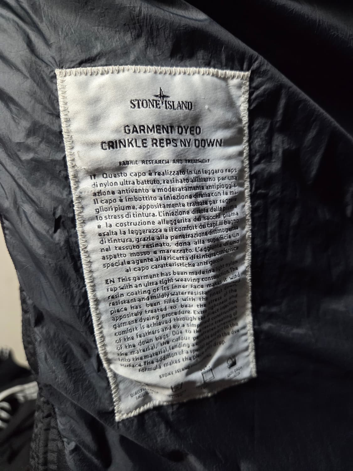 스톤아일랜드 21FW 롱패딩 L 상품이미지4