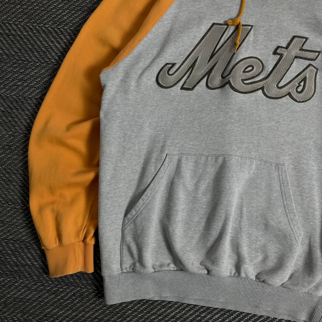 00s MLB WWS 뉴욕 메츠 바시티 후드 티셔츠o 3140 상품이미지3