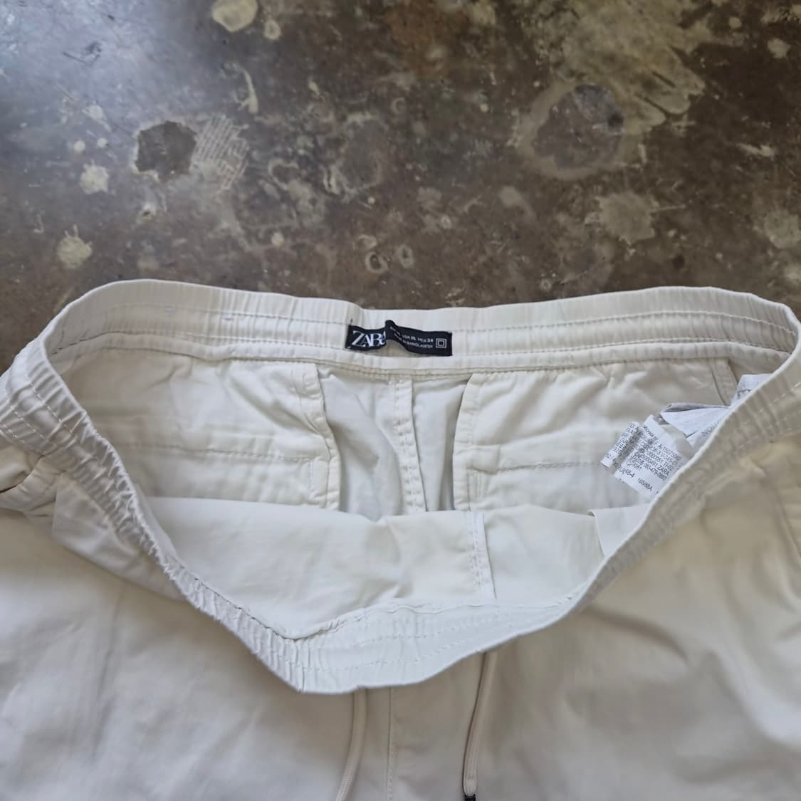 XL) ZARA 남성 스트링 반바지 숏츠 상품이미지2