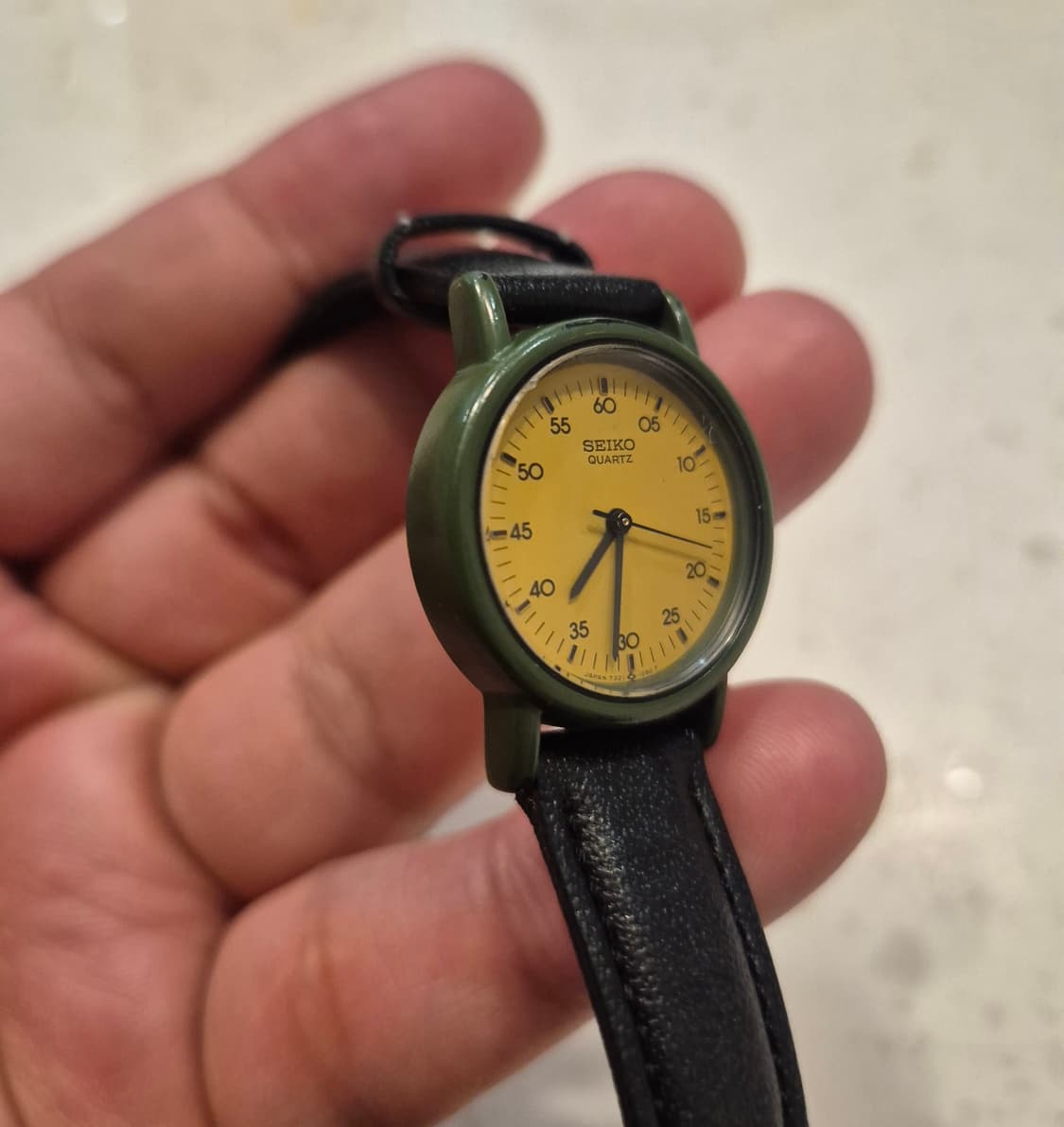 *무료배송* 세이코 빈티지 시계 7321-022a 올리브색상 상품이미지2