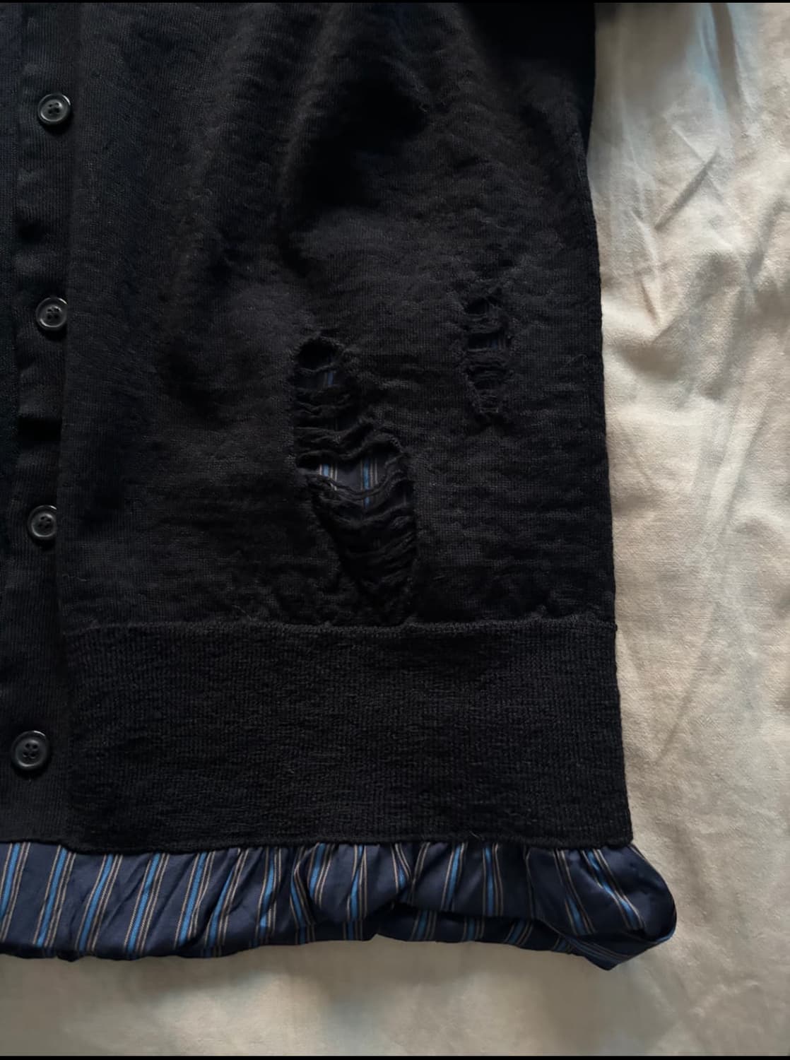 마르지엘라 디스트레스드 울가디건 상품이미지2