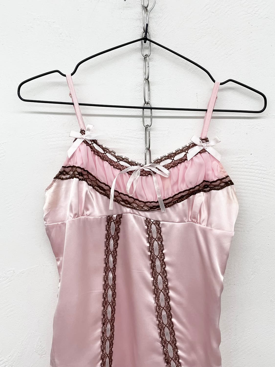 트라라라 히메갸루 리본 레이스 슬립 *레어 상품이미지5