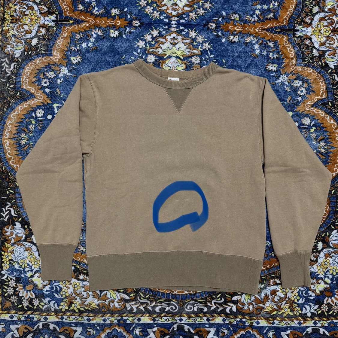 챔피온 재팬 로체스터 스웻셔츠 베이지 상품이미지4