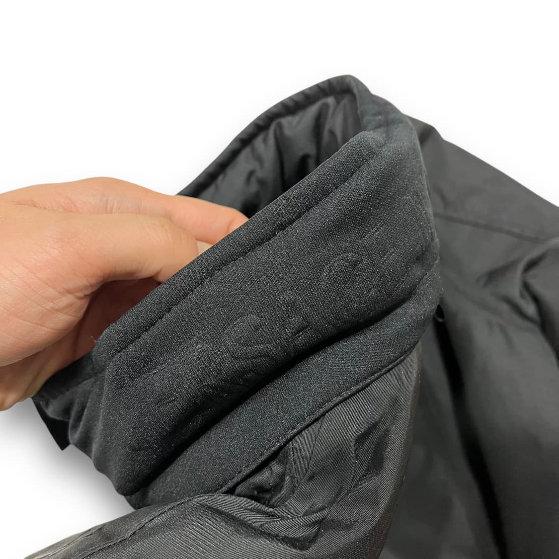 베르사체 진스 꾸뛰르 90s 락시크 블루 디테일 지퍼 패딩 자켓 상품이미지5