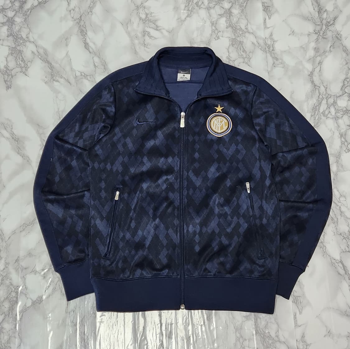 나이키 인터밀란 11-12 트레닝 빅로고 져지 자켓 상품이미지1