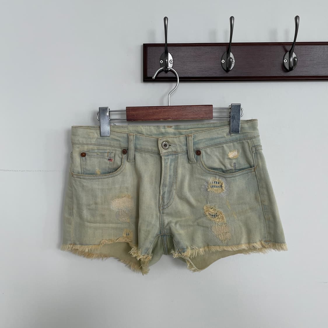 데님 앤 서플라이 폴로 디스트로이드 25(약28)데님 숏츠 반바지 핫팬츠 상품이미지2