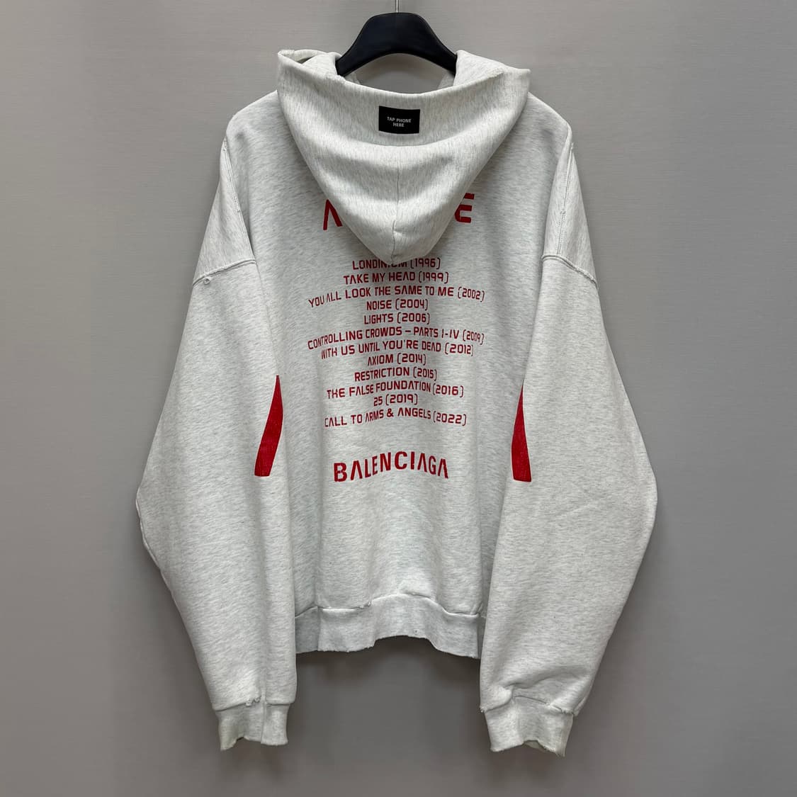 발렌시아가 뮤직 아카이브 시리즈 커넥티드 후드집업 ( 110~115 ) 상품이미지4