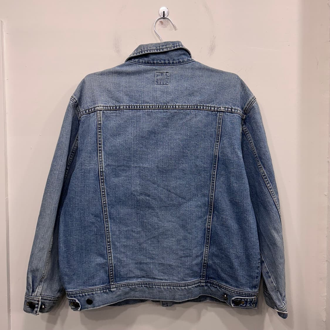 90s Lee 포켓 라이트블루 데님 트러커자켓 상품이미지5