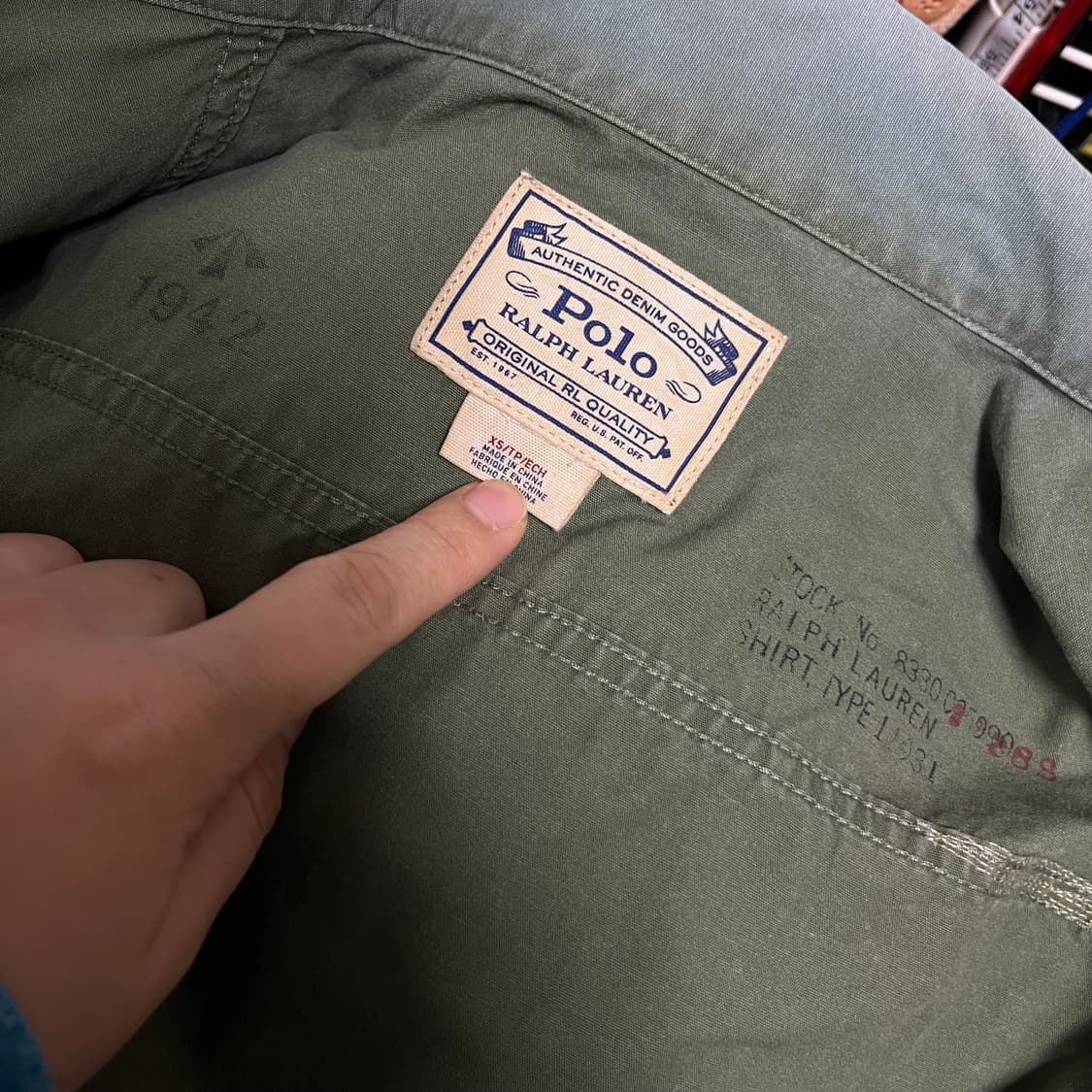 폴로 랄프로렌 1967 야상 밀리터리 필드자켓 상품이미지3