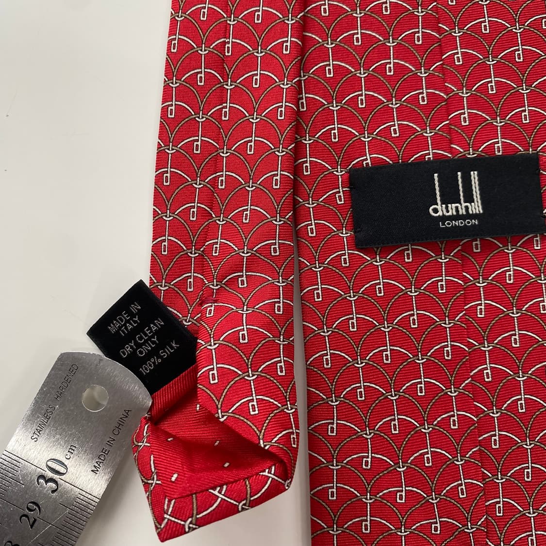 새상품급 던힐(dunhill) 명품 정품 넥타이 상품이미지7