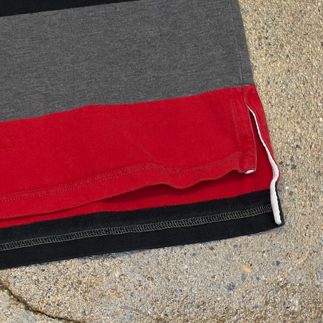 레어 00s 미국 빈티지 폴로랄프로렌 스트라이프 럭비티 카라티  상품이미지5