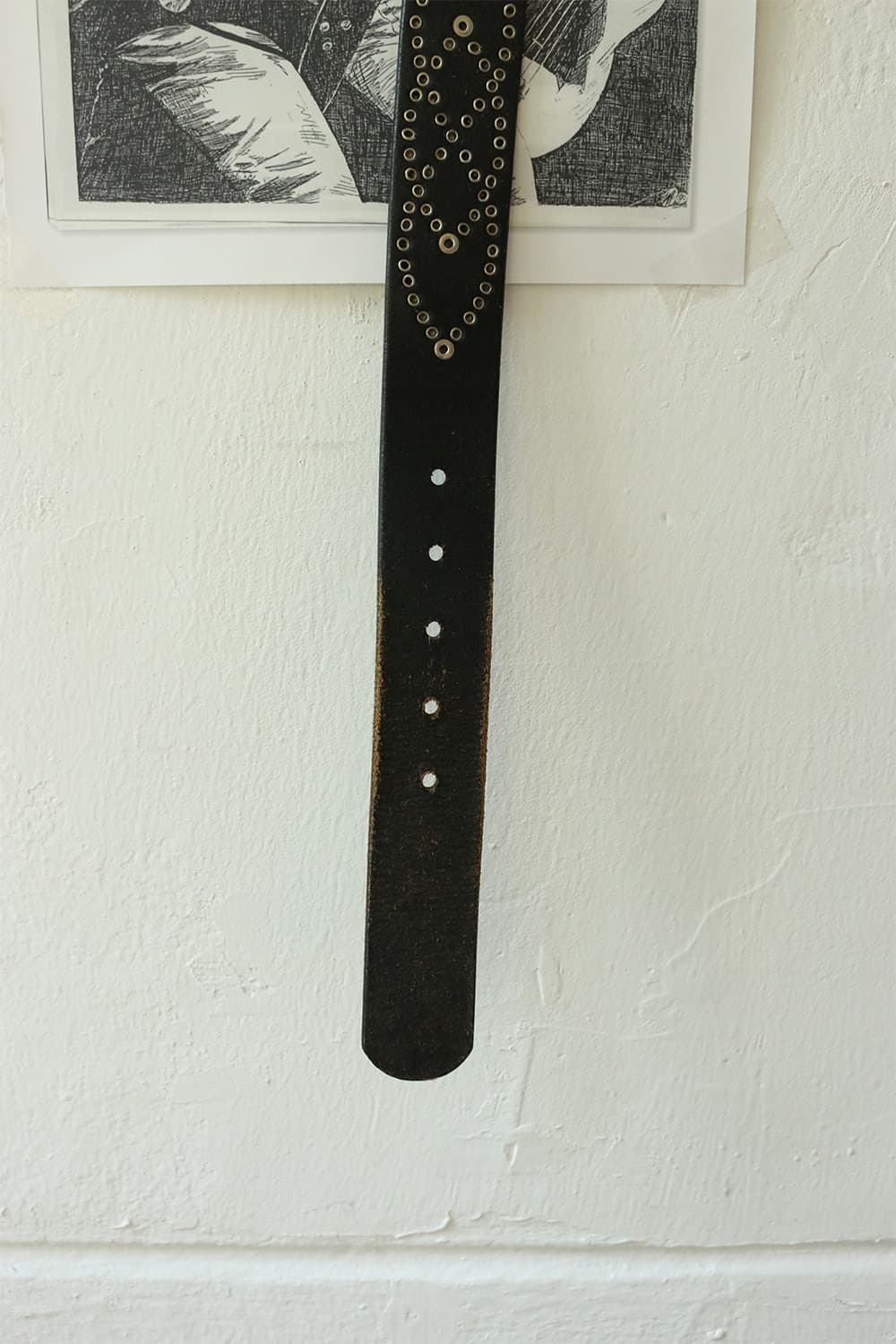 빈티지 스터드 레더 벨트  상품이미지9