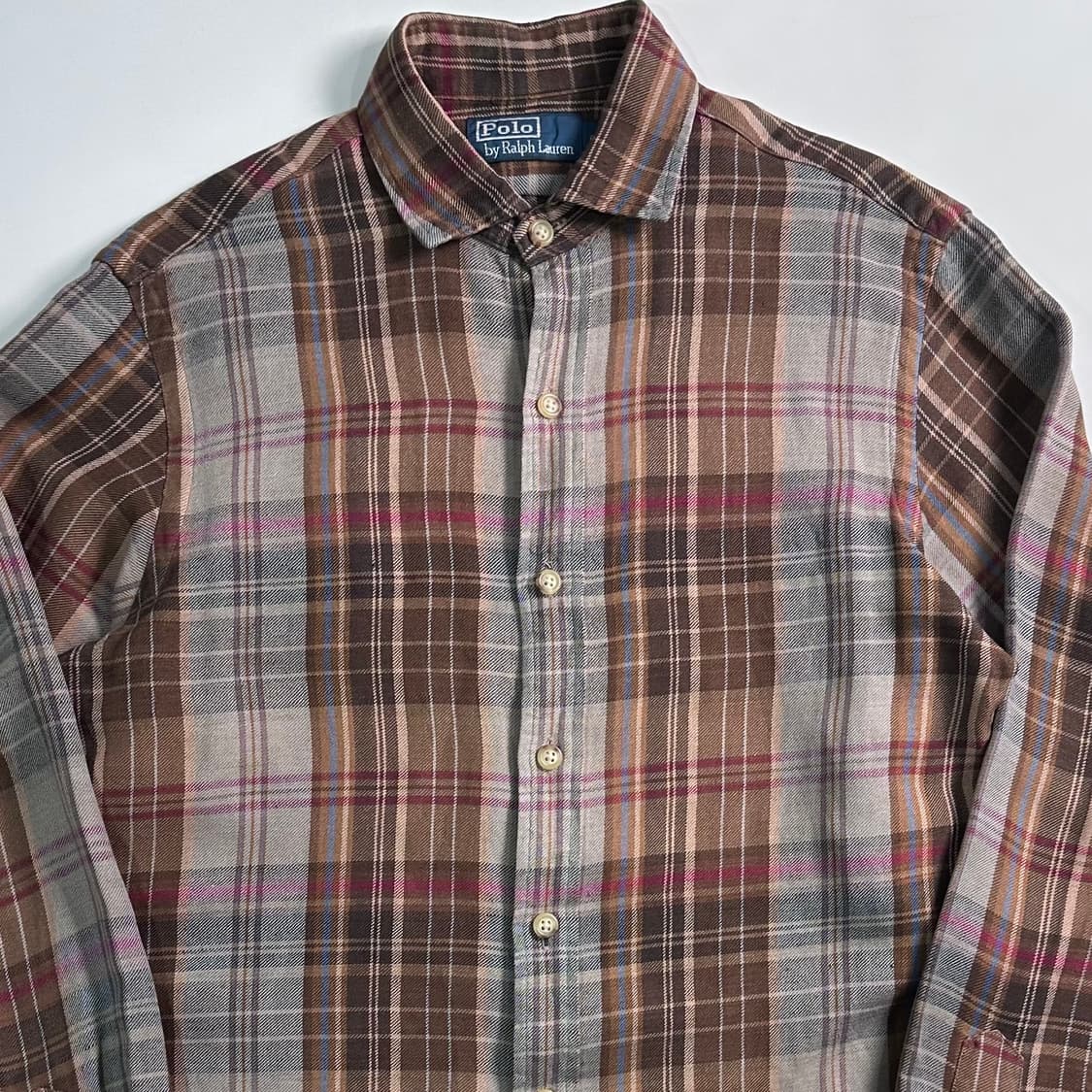 폴로 랄프로렌 체크 셔츠  상품이미지2