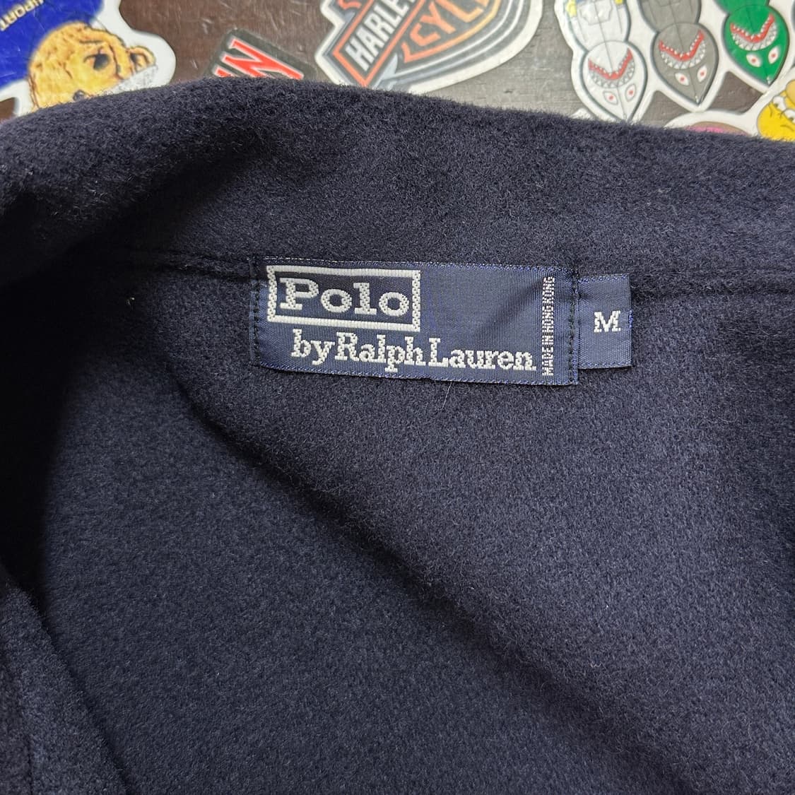 90s 폴로 랄프로렌 울 더플 코트 M 상품이미지6