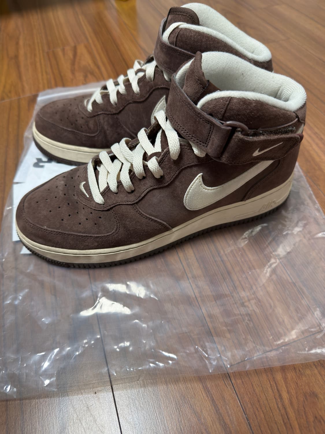 나이키 에어포스1 미드 '07 QS 초콜렛 270 상품이미지3