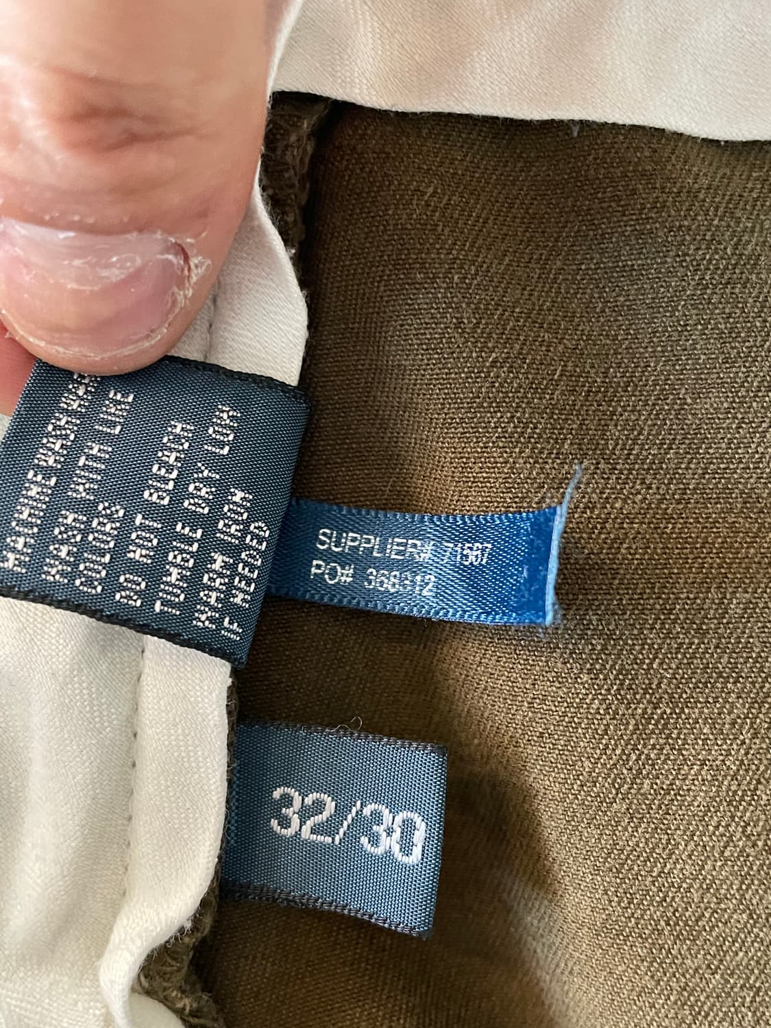 폴로 랄프로렌 치노 코튼 팬츠바지 상품이미지2