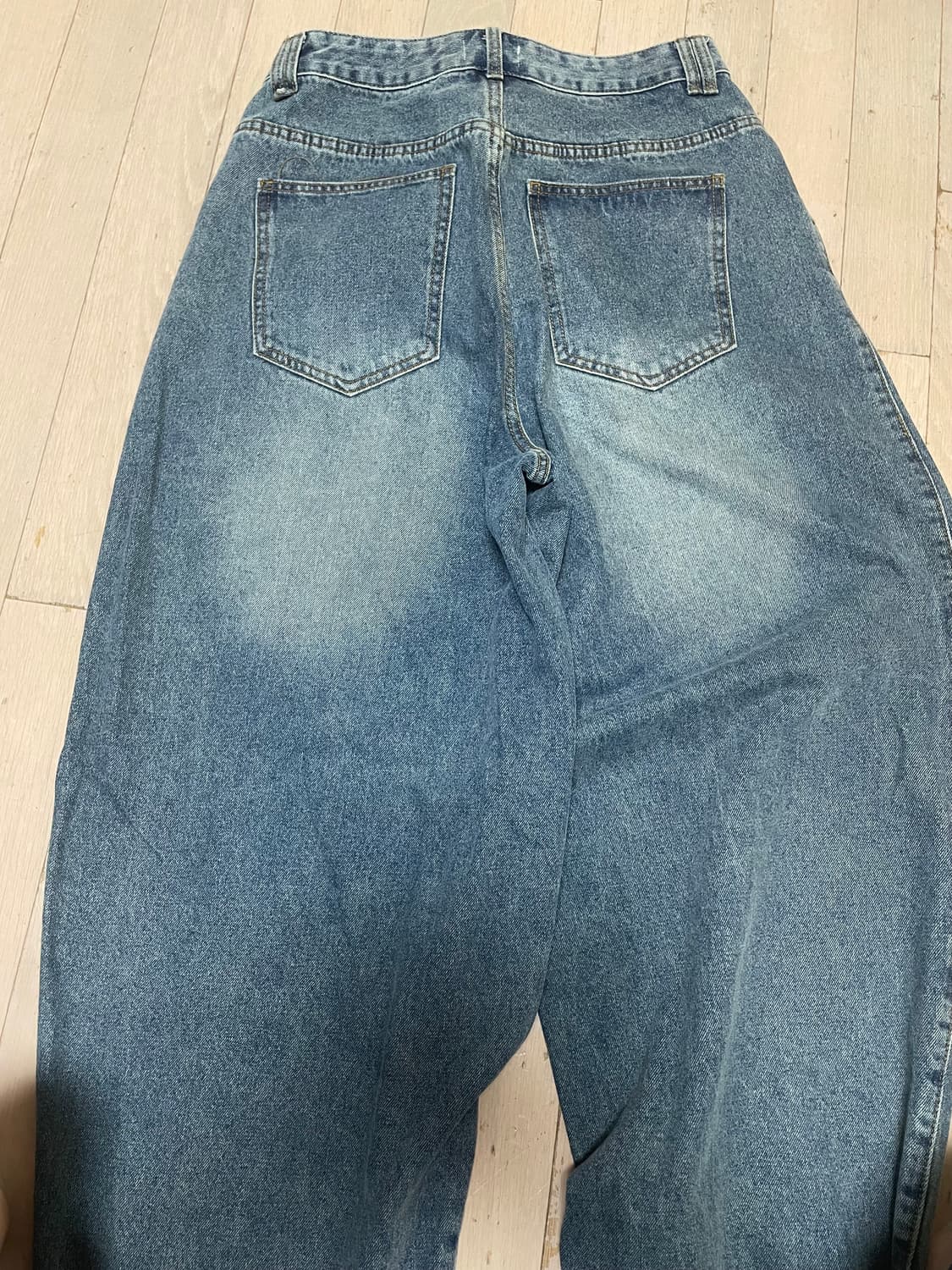 스탠다드에러 와이드 데님 팬츠 상품이미지4