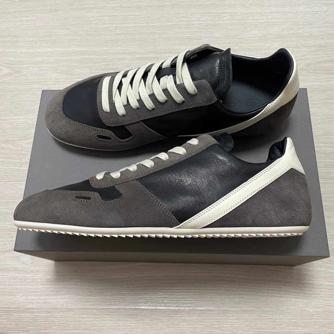 릭오웬스/ 미니멀 레더 스니커즈/ 43 상품이미지2