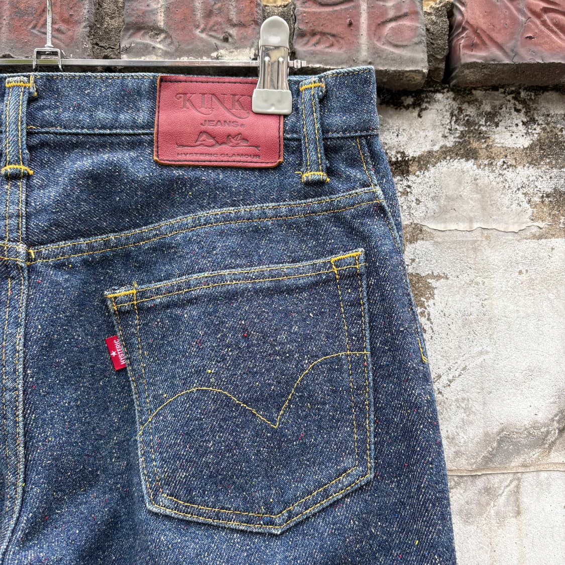 Hysteric Glamour 히스테릭글래머 패치 부츠컷 데님 팬츠 상품이미지6