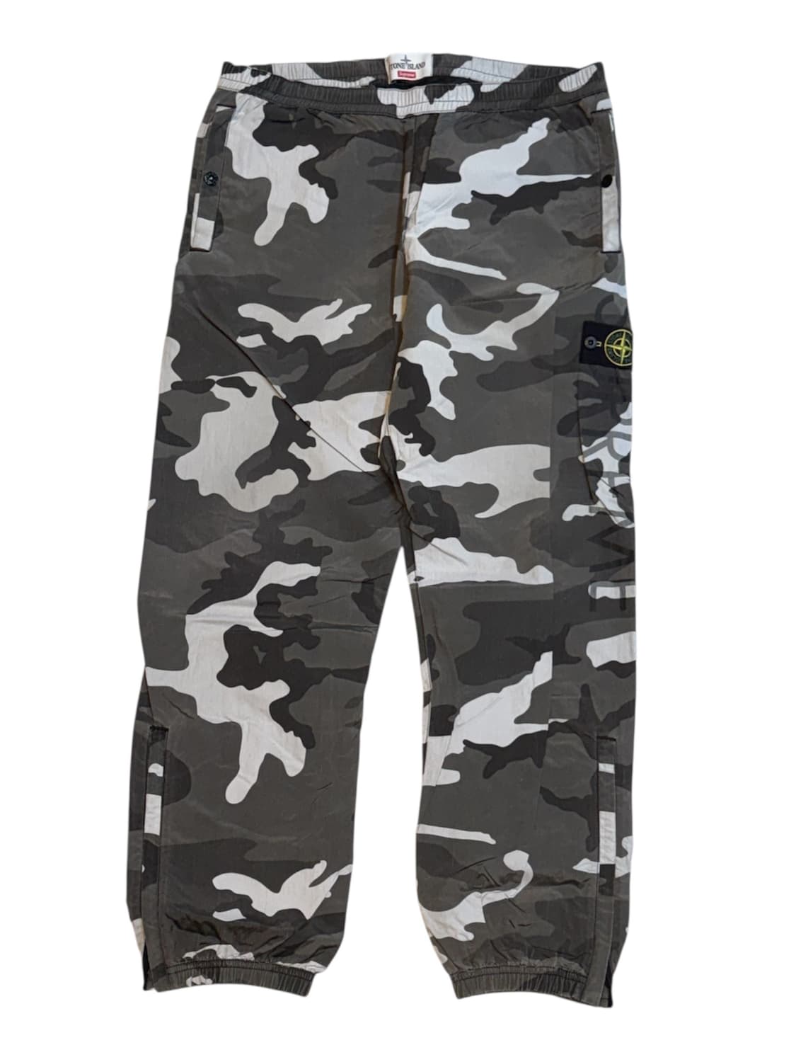 스캇 슈프림 X 스톤아일랜드 16 카모 나일론 메탈 트랙 팬츠 상품이미지2