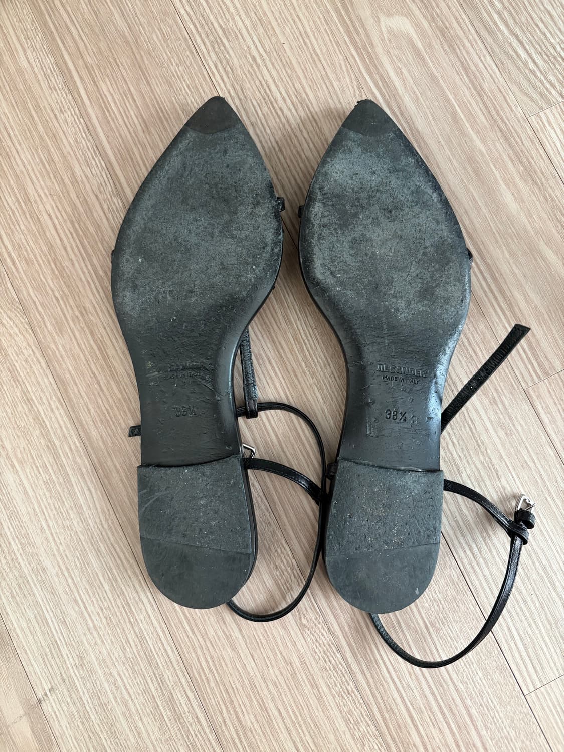 Jil sander 질샌더 샌들 블랙 상품이미지6