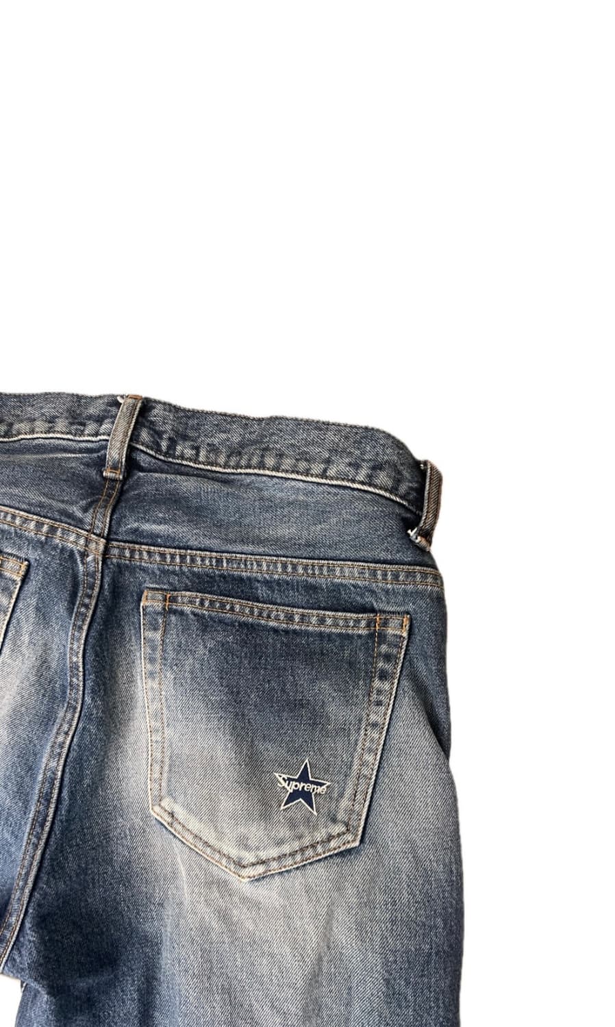 슈프림 25ss 루즈핏 워싱 진 데님 청바지 상품이미지1