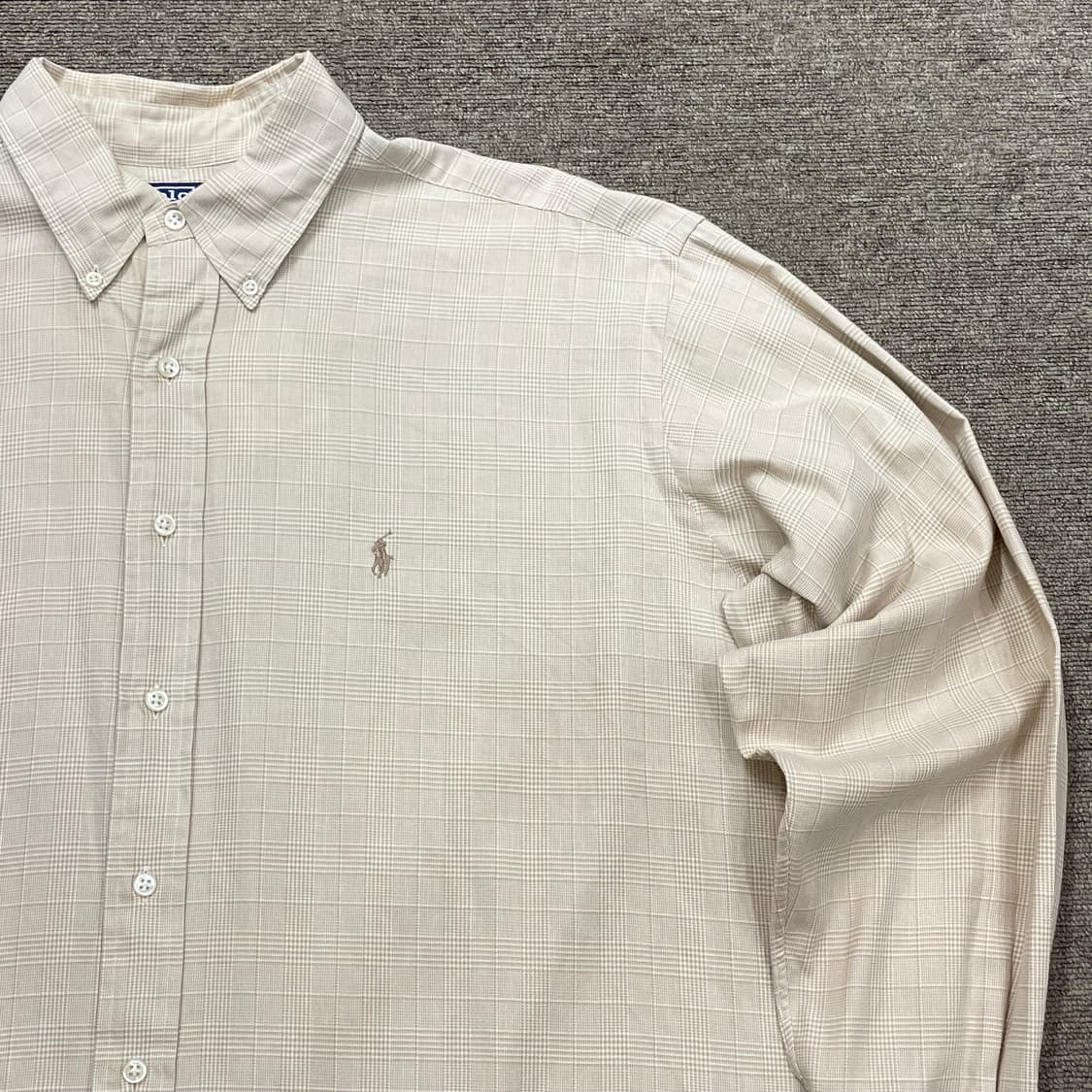 (XL) POLO 폴로 랄프로렌 체크 셔츠 블레이크 상품이미지5