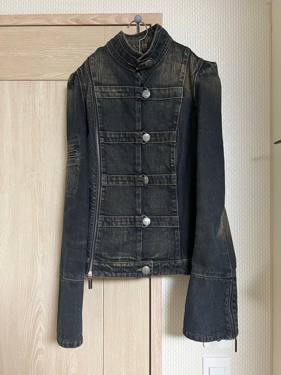 00s 아르마니 진스 사무라이 데님 자켓 아카이브 상품이미지1