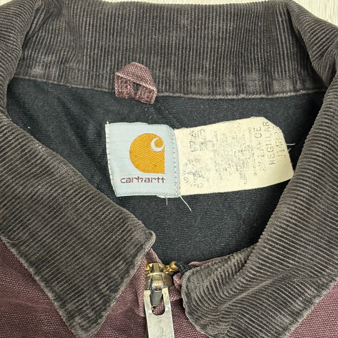 90s 칼하트 J14 BRG 산타페 자켓 상품이미지5